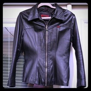 Genuine Vintage Guess Leather Jacket